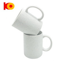 Neu angekommen gesprenkelte Glasur Milchkaffeetasse für Heim- und Hotel Keramikbecher